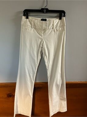 The Limited Cream Wide-Leg Pants